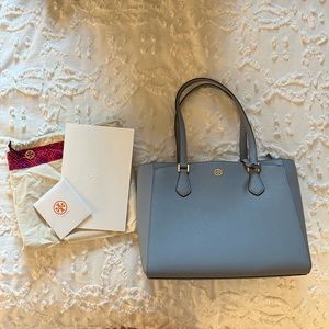 🚫SOLD🚫Tory Burch light blue Robinson Purse